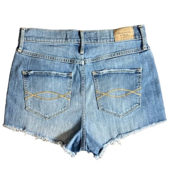 Abercrombie & Fitch Pants - Abercrombie and Fitch high rise cut off jean shorts size 8/W29